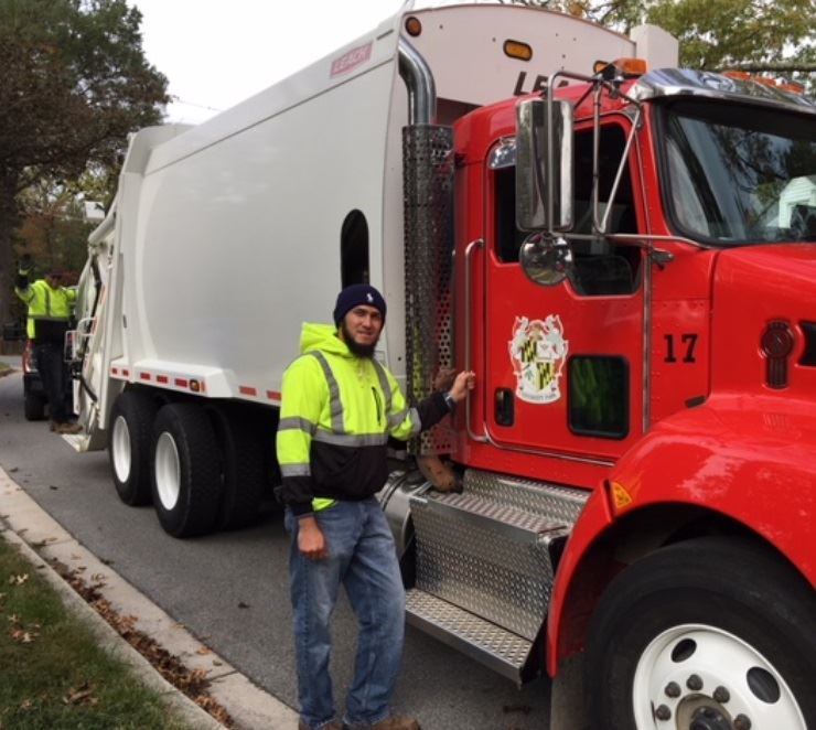 Trash Packer with PW crew