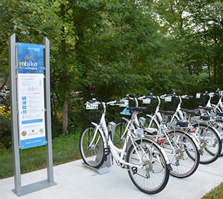 bike rental station