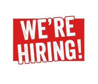 We Are Hiring