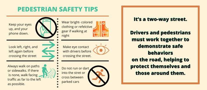 Pedestrian Safety Tips