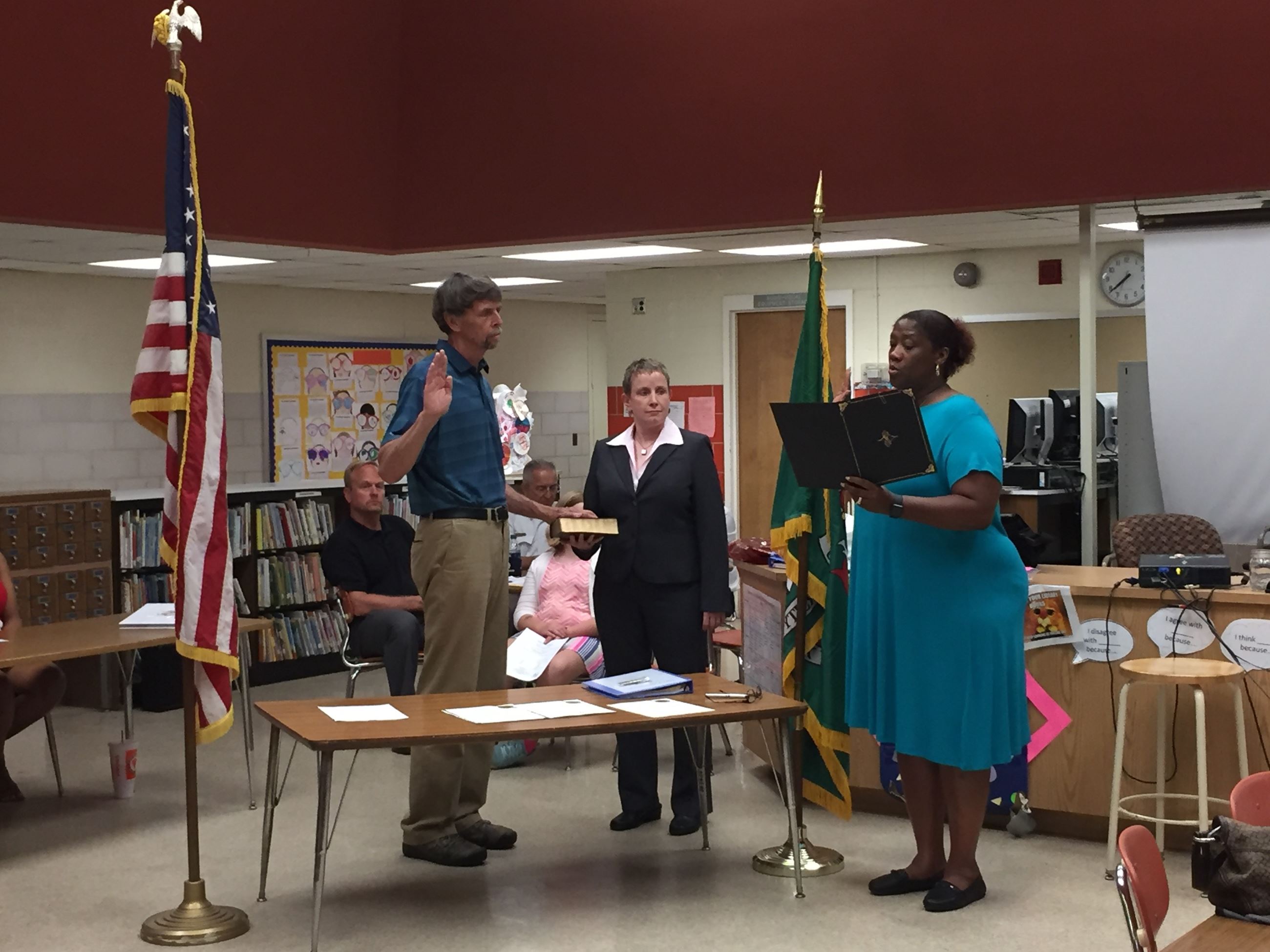 CM Brosch swearing in