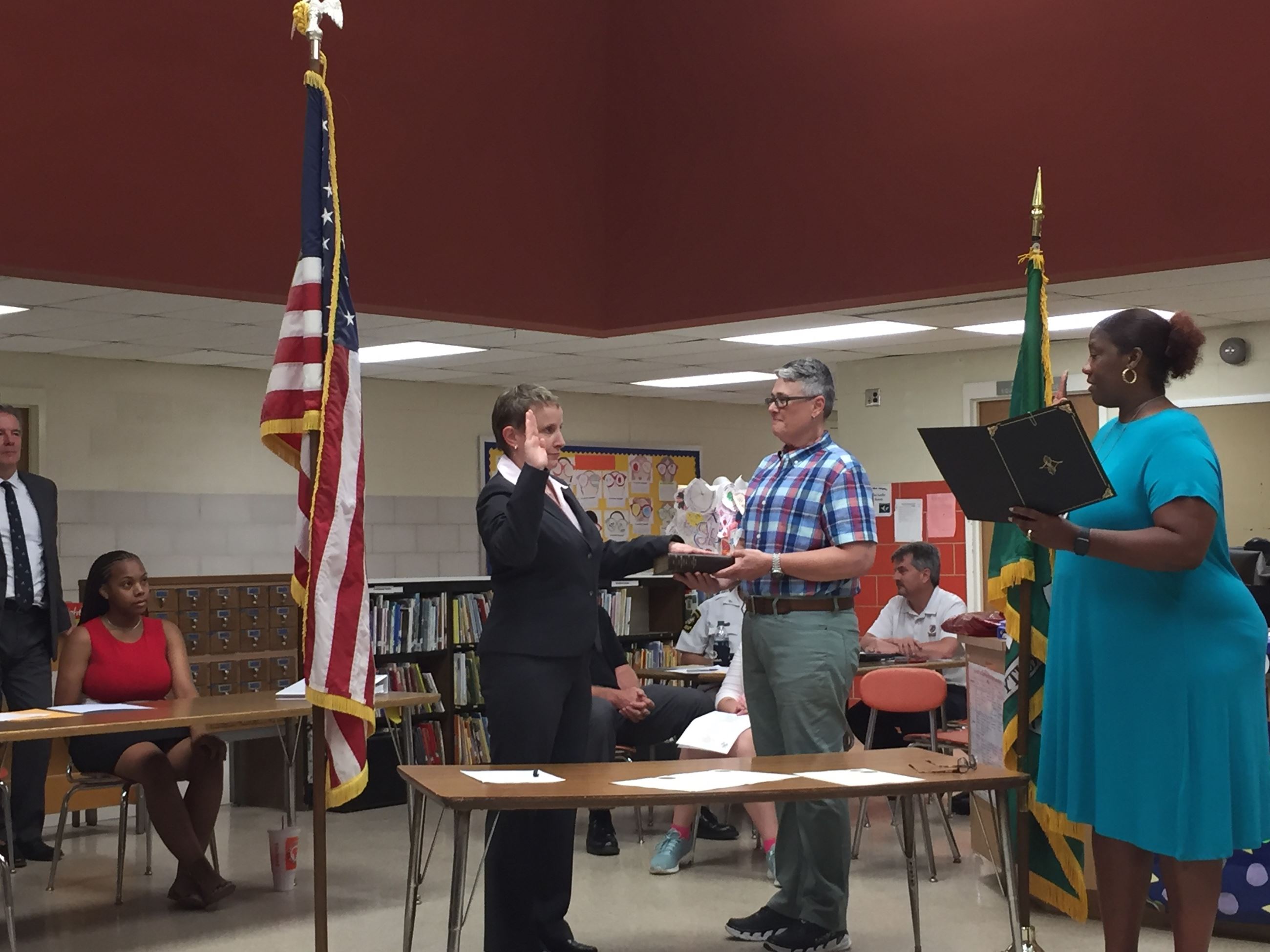 CM Morrissey swearing in