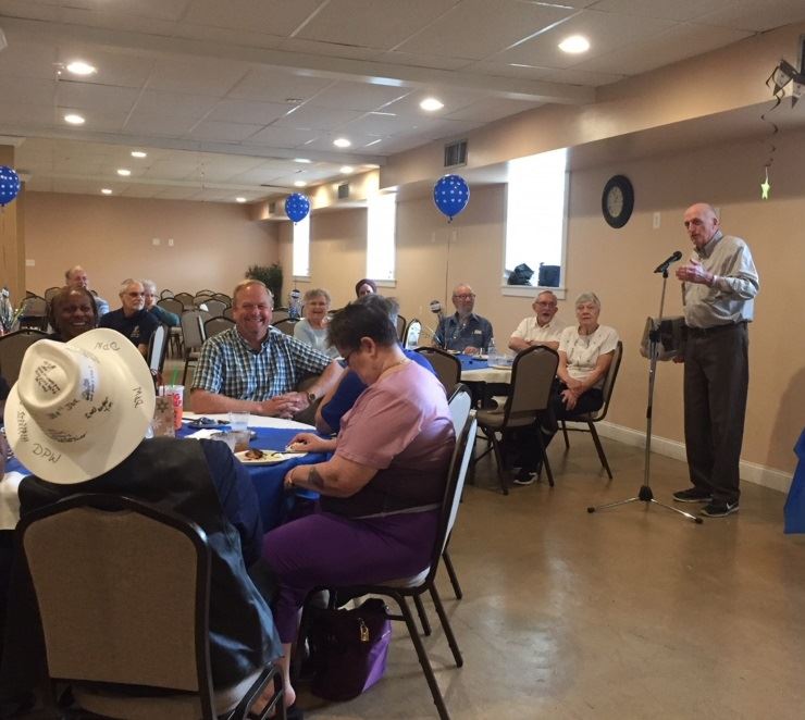 Harold Freeman speaks