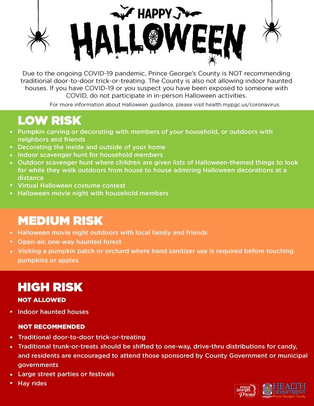 County Halloween Guidance