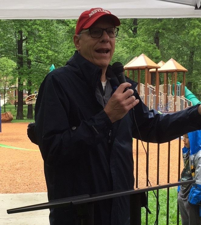 State Senator Paul Pinksy speaks